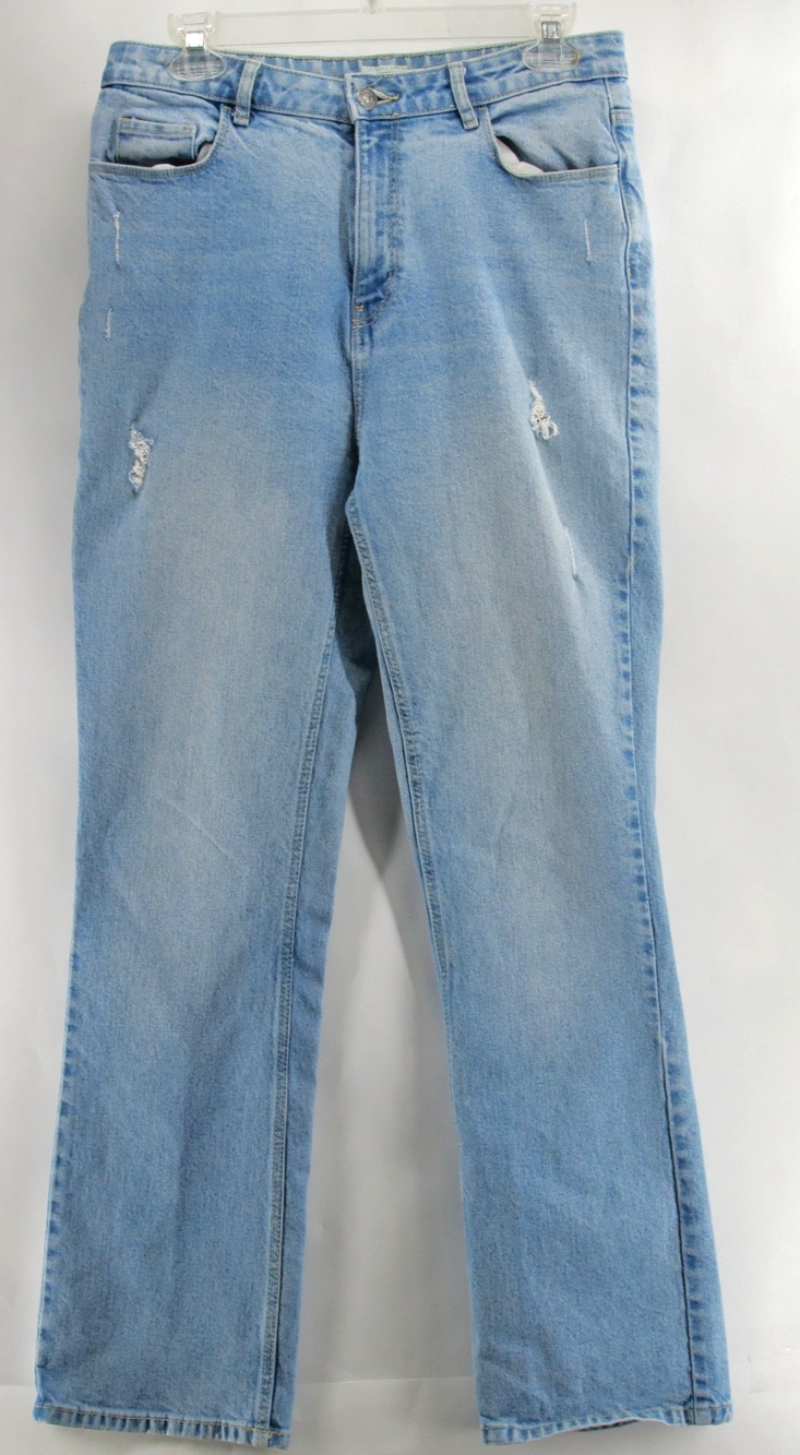 Rolla's Bootcut Light Blue Jeans US 8 30" Inseam Distressed